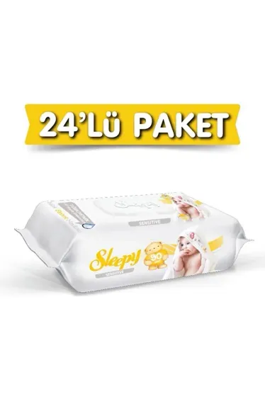 Islak Mendil 90 Lı Sensitive 24 Lü Paket 2160 Yaprak