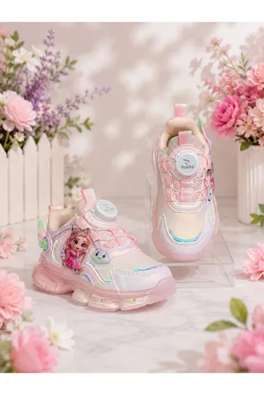 Swing Ortopedik Çocuk Genç Işıklı Akıllı Bağcıklı Günlük Casual Sneaker Resimli Ayakkabı