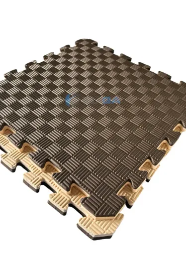 Tatami 50x50x20mm Kahverengi - Bej Yer Minderi (Puzzle Mat)